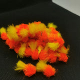 Solar Flare Blob set of 6 size 10 trout fly Fishing