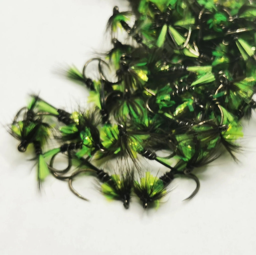 Viva Cruncher trout fly / nymph - size 12 set of 6 Barbless