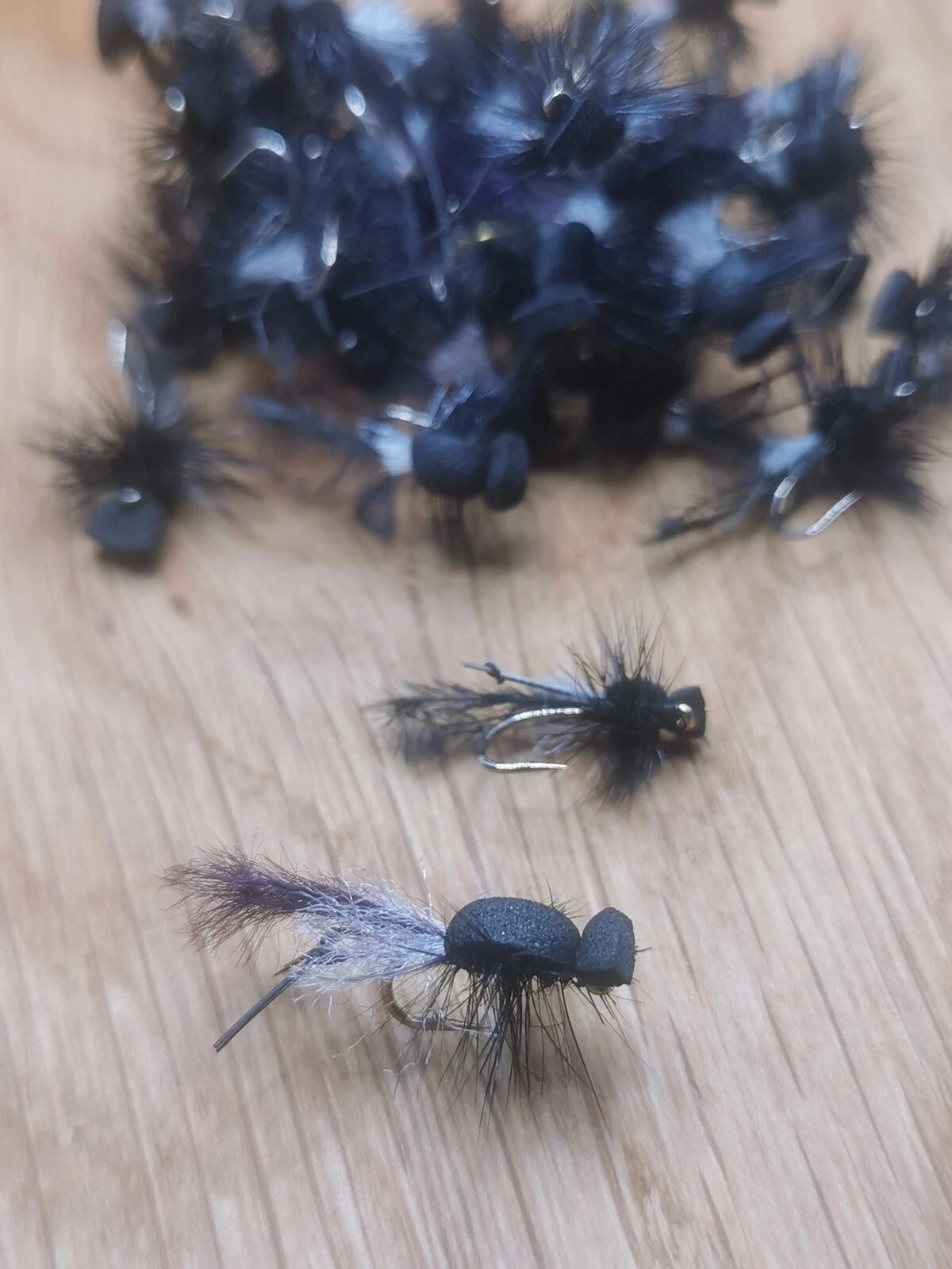 6 x HAWTHORN FOAM DRY TROUT FLIES Size 12