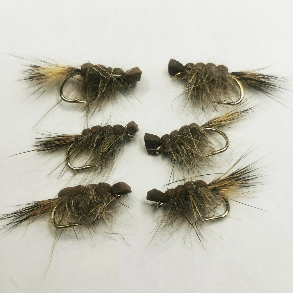 18 Killer Shrimps Flies size 12 Hooks Large Reservoir Shrimp Flies (3 STYLES)