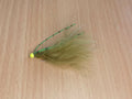 Chartreuse Hothead kicking Damsel Lure size 10 Fly Fishing Flies Trout(set of 6)