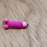 Percy Pecker Trout Fly Size 8 Bung Fly Fishing Pink Set Of 6