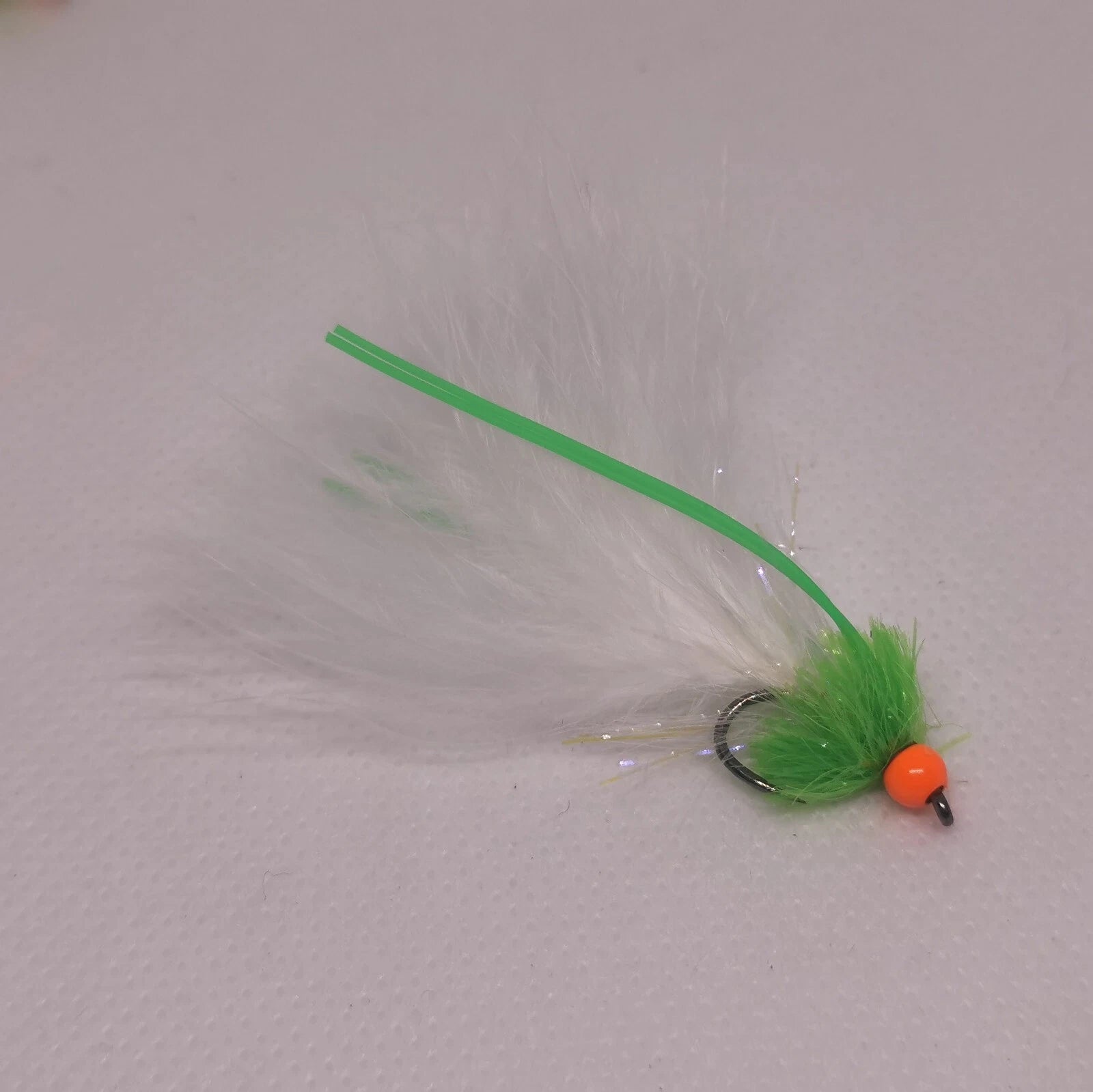 Cats Whisker Tadpole Lure Size 10 Barbless Hook Hot Head