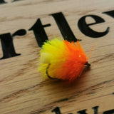 12 Tequila FAB BLOBS/TROUT FLIES/FLY FISHING size 10 barbed