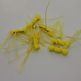 Floating Apps Bloodworm/Smoker Trout Fly Barbless size 8 Set Of 6