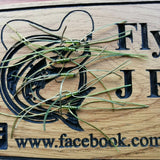 6 Apps Blood Worm Trout Fly -  size 10 Olive