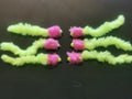 6 FRUIT SALAD Eggstacy Worms. Fly Fishing trout fly lure