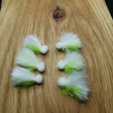 Cats Whisker Booby Wet Fly Fishing Trout Lures size 10