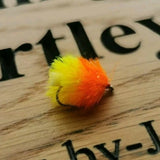 12 Tequila FAB BLOBS/TROUT FLIES/FLY FISHING size 10 barbed