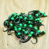 6 'Viva Dogs Bollox' Bung Buzzers Barbless Size 10 Trout Fly