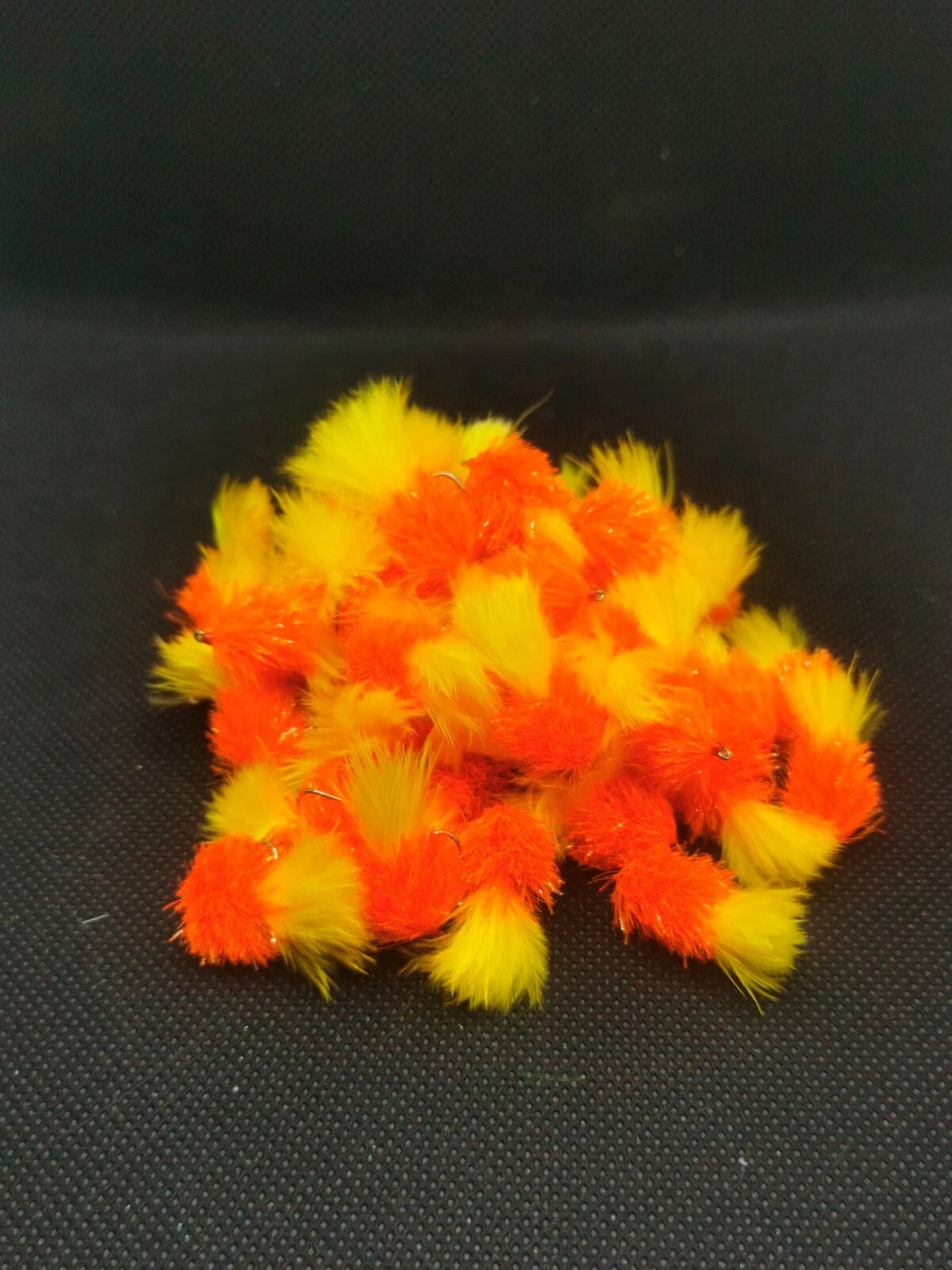 Solar Flare Blob set of 6 size 10 trout fly Fishing