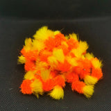 Solar Flare Blob set of 6 size 10 trout fly Fishing