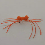 Floating Apps Bloodworm/Smoker Trout Fly Barbless size 8 Set Of 6