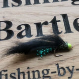 6 X Black Mamba Flies. Size 10 Hooks Fly Fishing Trout Flies BARBED HOOK